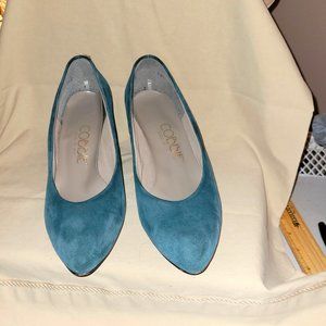 Vintage Cobbie Hunter Green Heels